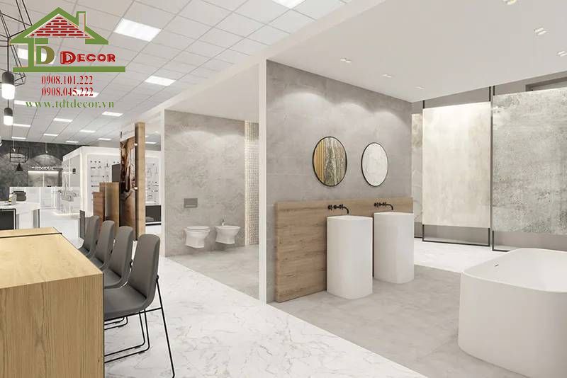 Thiết kế cửa hàng thiết bị vệ sinh