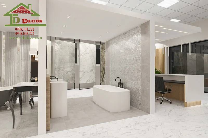 Thiết kế cửa hàng thiết bị vệ sinh