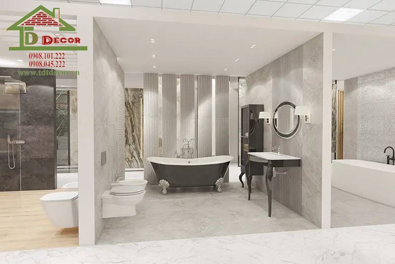 Thiết kế cửa hàng thiết bị vệ sinh