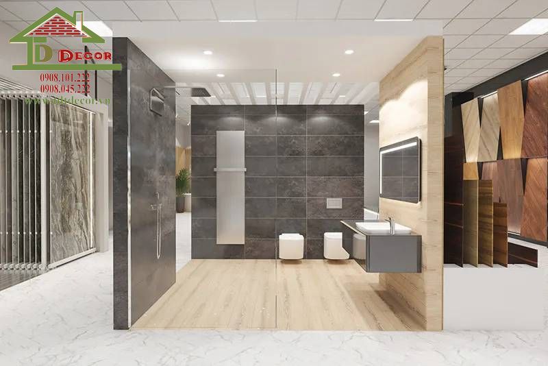 Thiết kế cửa hàng thiết bị vệ sinh