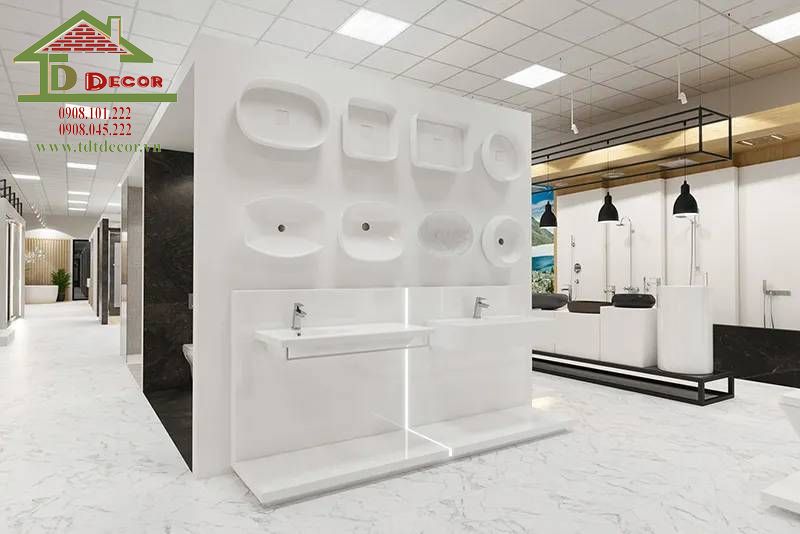 Thiết kế cửa hàng thiết bị vệ sinh