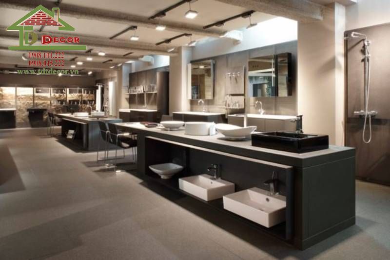 Thiết kế showroom thiết bị vệ sinh