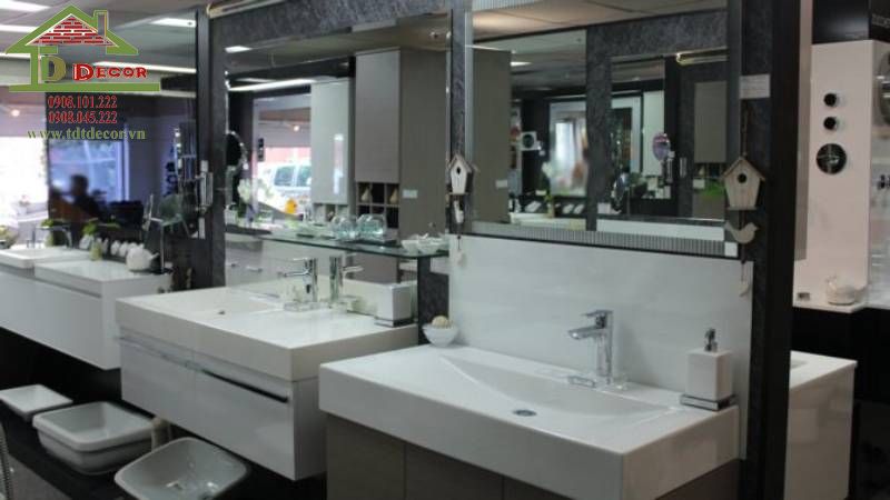 Thiết kế cửa hàng thiết bị vệ sinh