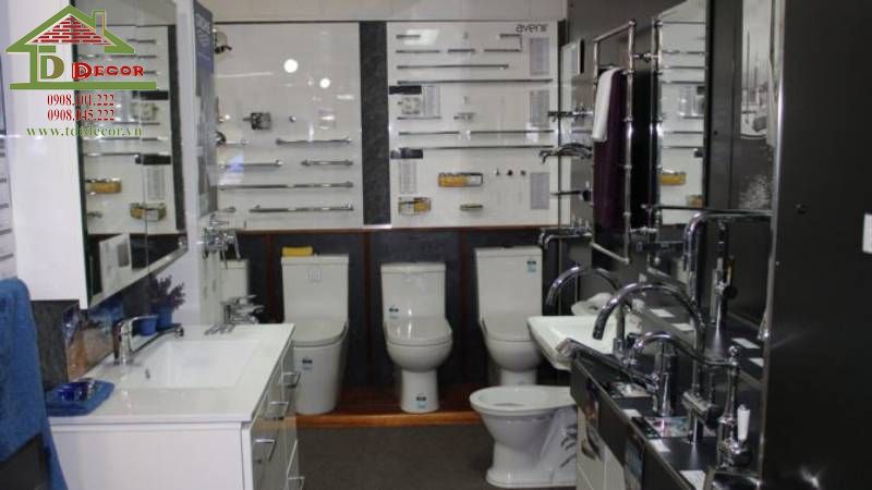 Thiết kế cửa hàng thiết bị vệ sinh