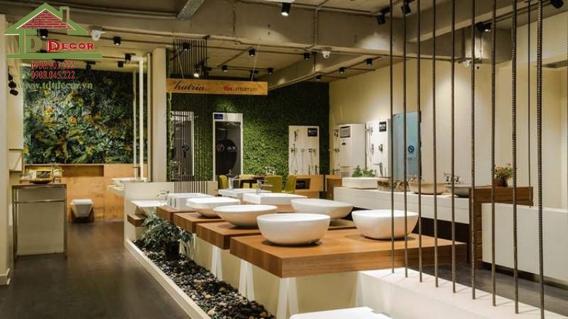 Thiết kế showroom thiết bị vệ sinh 