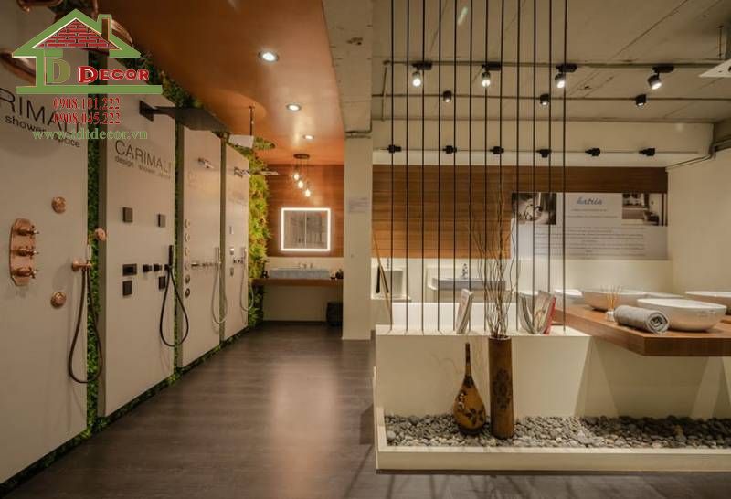 Thiết kế showroom thiết bị vệ sinh 