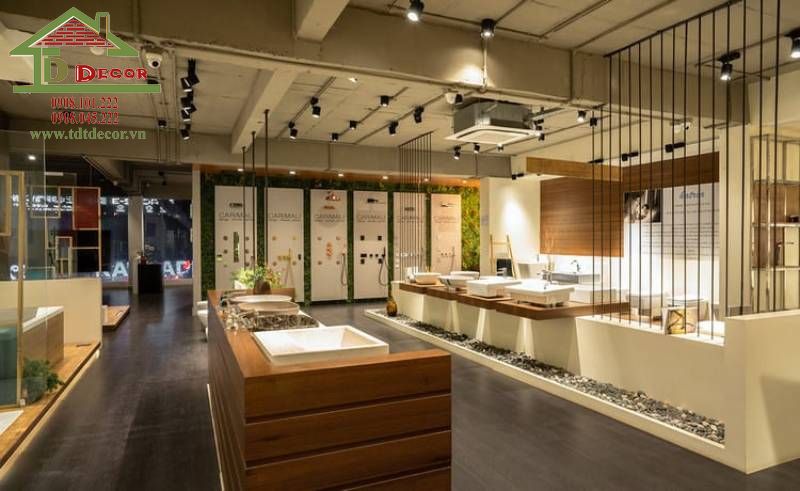Thiết kế showroom thiết bị vệ sinh 