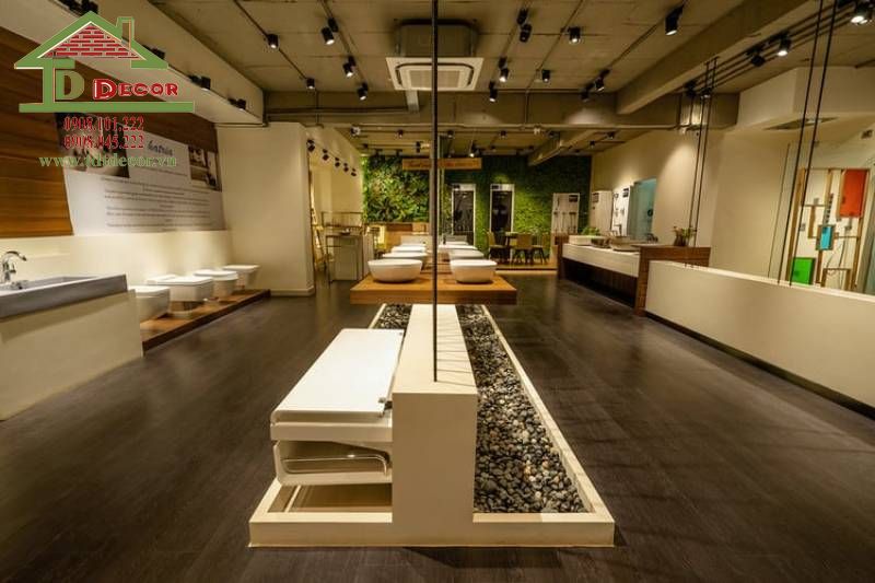Thiết kế showroom thiết bị vệ sinh 