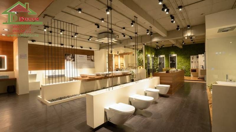 Thiết kế showroom thiết bị vệ sinh 