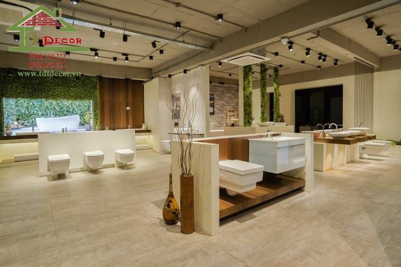 Thiết kế showroom thiết bị vệ sinh 