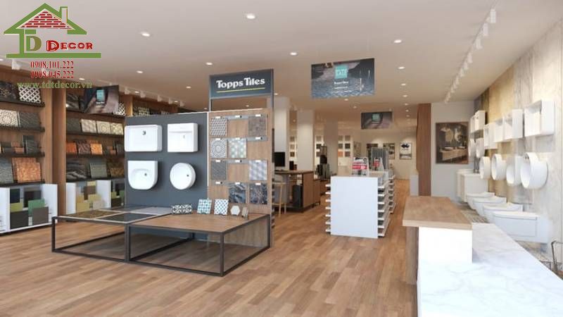 Thiết kế showroom thiết bị vệ sinh 