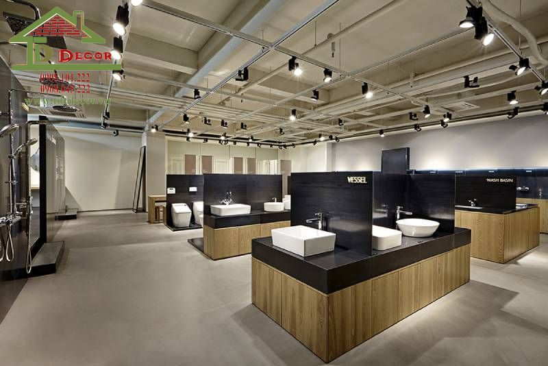 Thiết kế showroom thiết bị vệ sinh
