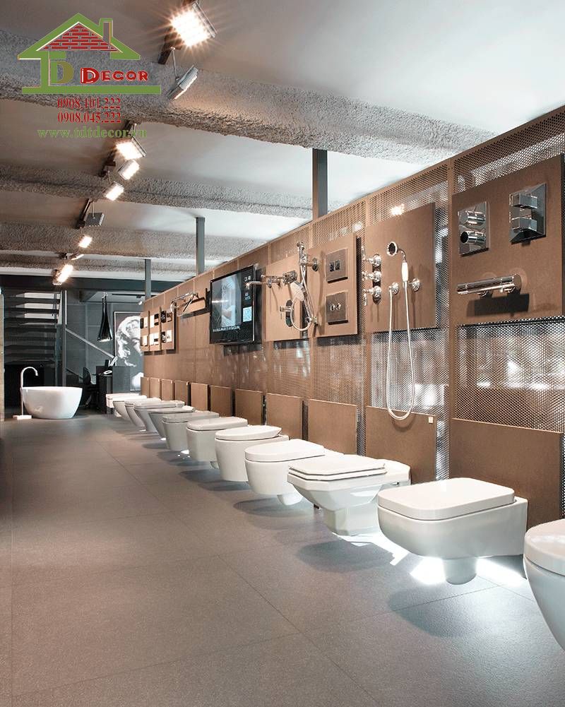 Thiết kế showroom thiết bị vệ sinh