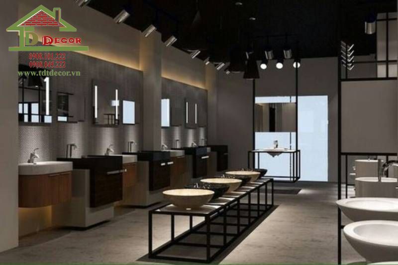 Thiết kế showroom thiết bị vệ sinh 