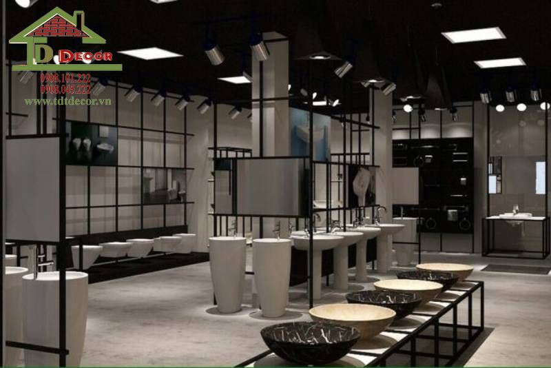 Thiết kế showroom thiết bị vệ sinh 