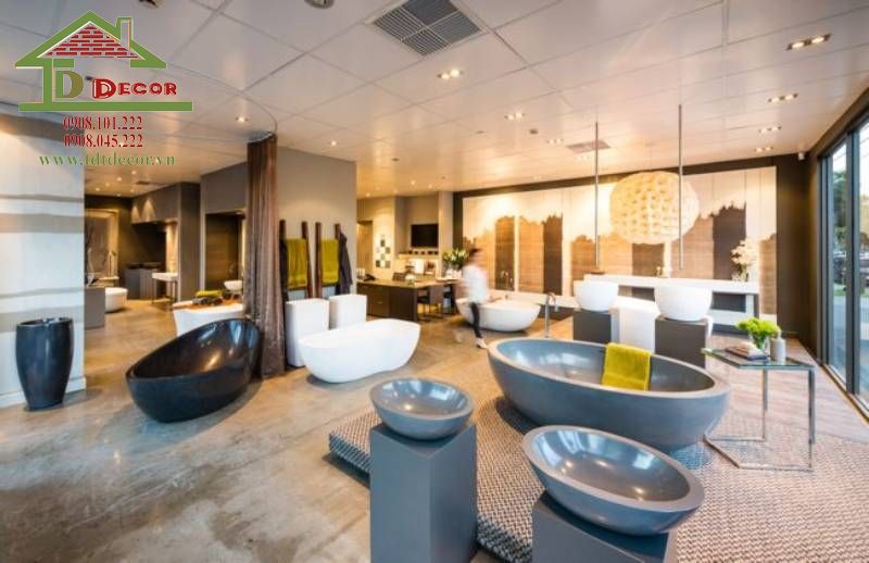 Thiết kế showroom thiết bị vệ sinh 