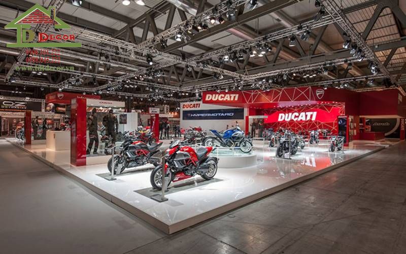 thiết kế showroom xe máy