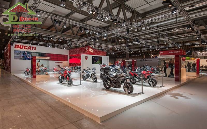 thiết kế showroom xe máy