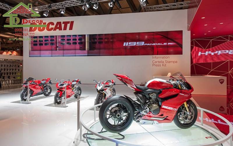 thiết kế showroom xe máy
