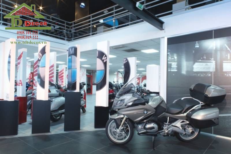 thiết kế showroom xe máy