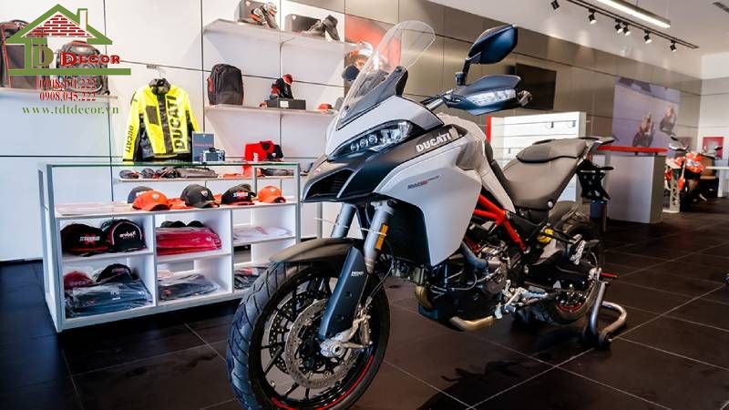 thiết kế showroom xe máy