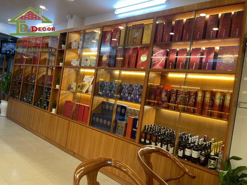 thiết kế shop yến sào