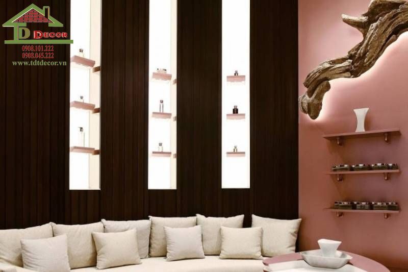 thiết kế cửa hàng nước hoa