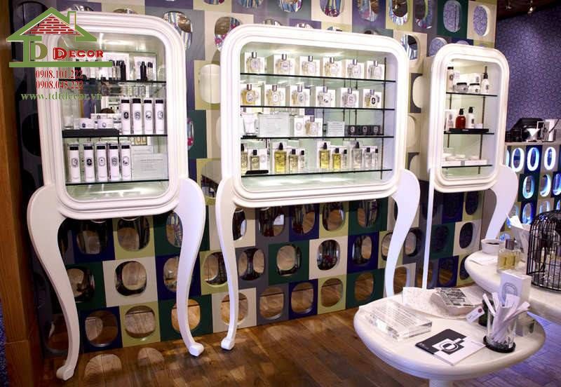 Thiết kế cửa hàng nước hoa 