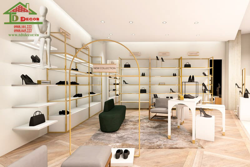 Tủ kệ trưng bày thời trang