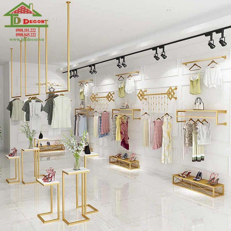 Tủ kệ trưng bày thời trang