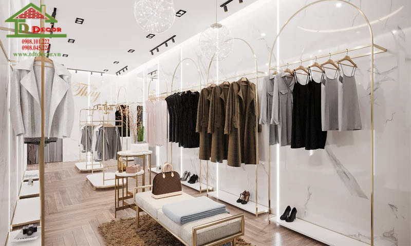 Tủ kệ trưng bày thời trang