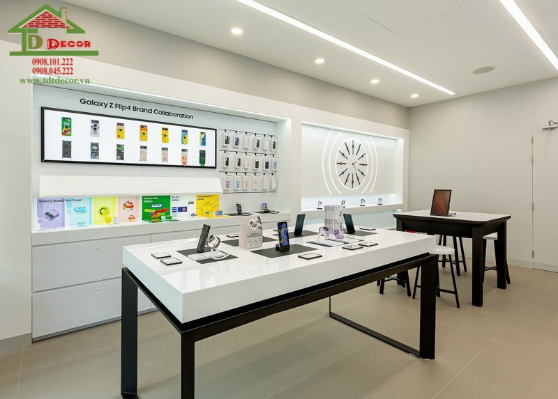 Tủ Trưng Bày Điện Thoại