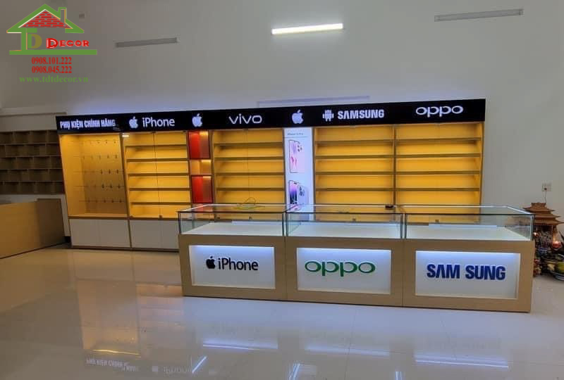 Tủ Trưng Bày Điện Thoại