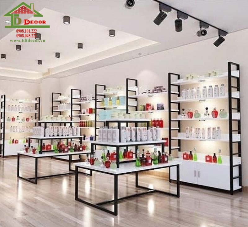Tủ trưng bày mỹ phẩm