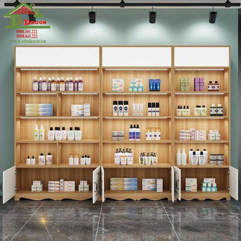 Tủ trưng bày mỹ phẩm