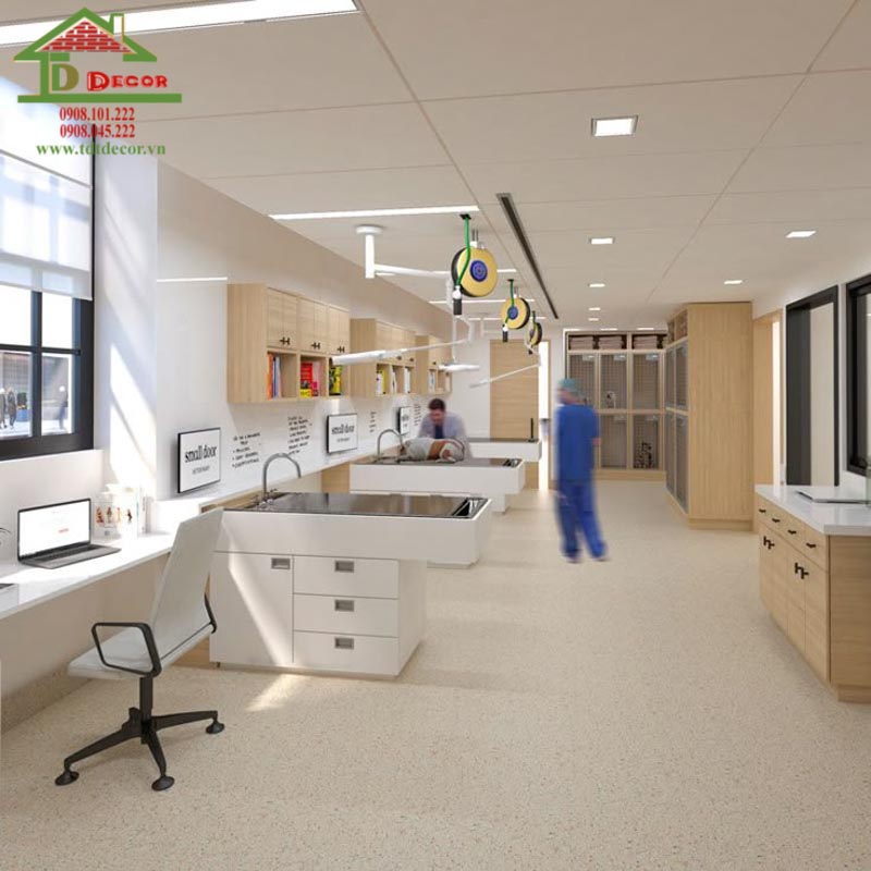 Thiết kế phòng khám thú y