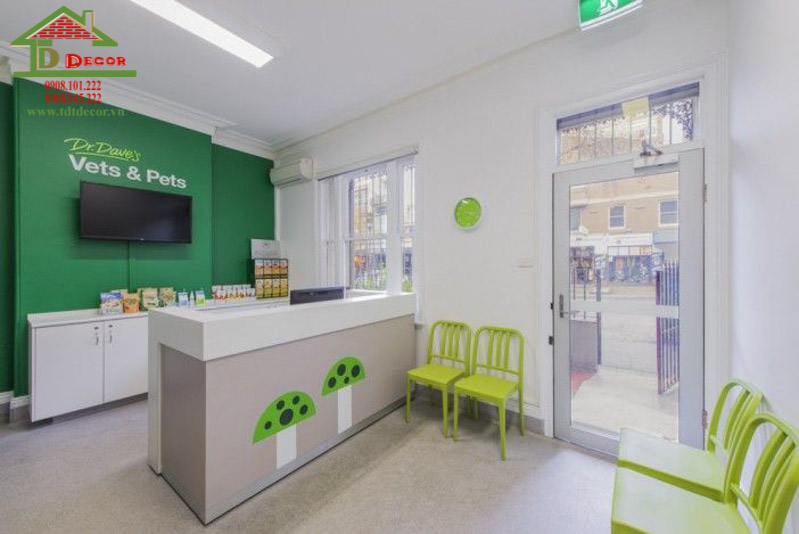 Thiết kế phòng khám thú y