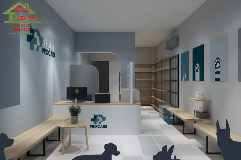 Thiết kế phòng khám thú y