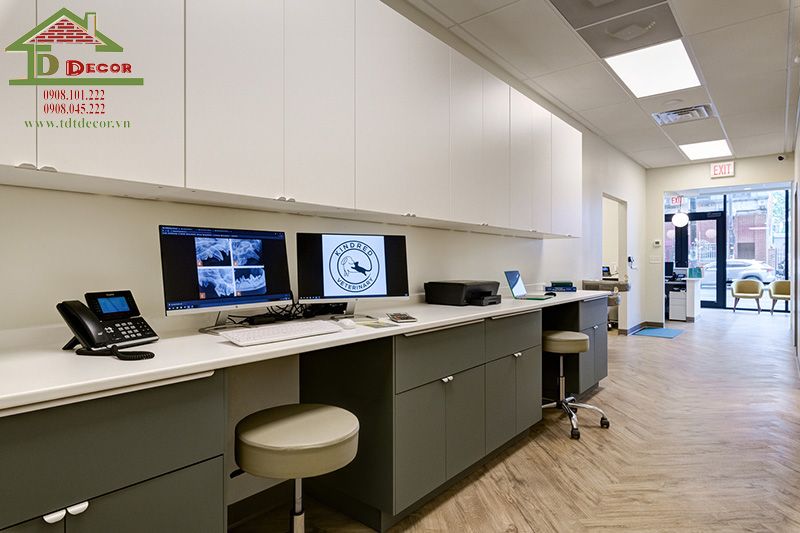 thiết kế phòng khám thú y