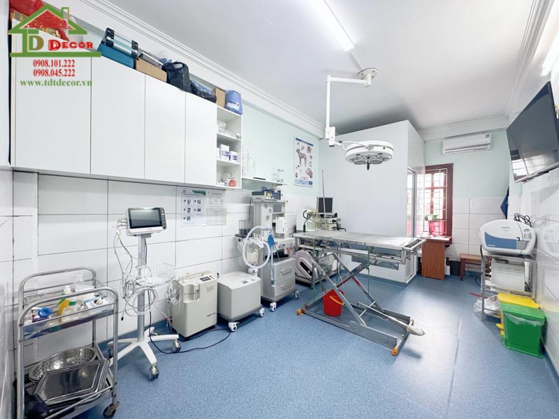 Thiết kế phòng khám thú y