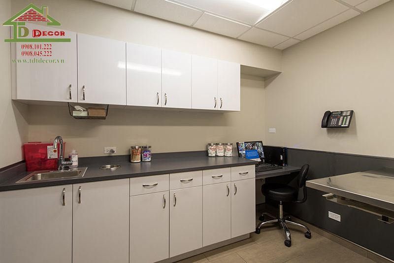 thiết kế phòng khám thú y