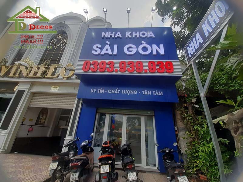Thiết kế phòng khám nha khoa Sài Gòn tại Vĩnh Lộc Bình Tân