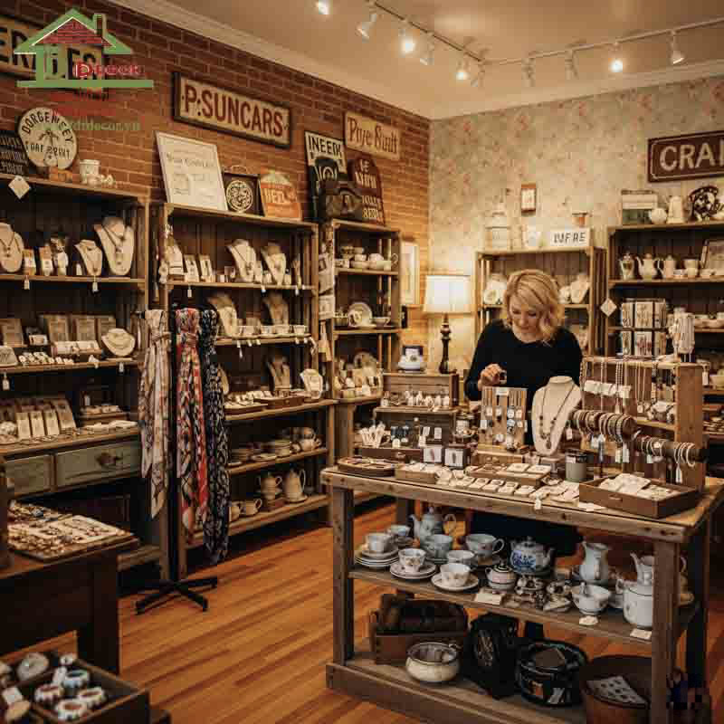 thiết kế cửa hàng phụ kiện quà tặng