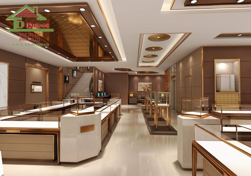 thiết kế cửa hàng 2 mặt tiền