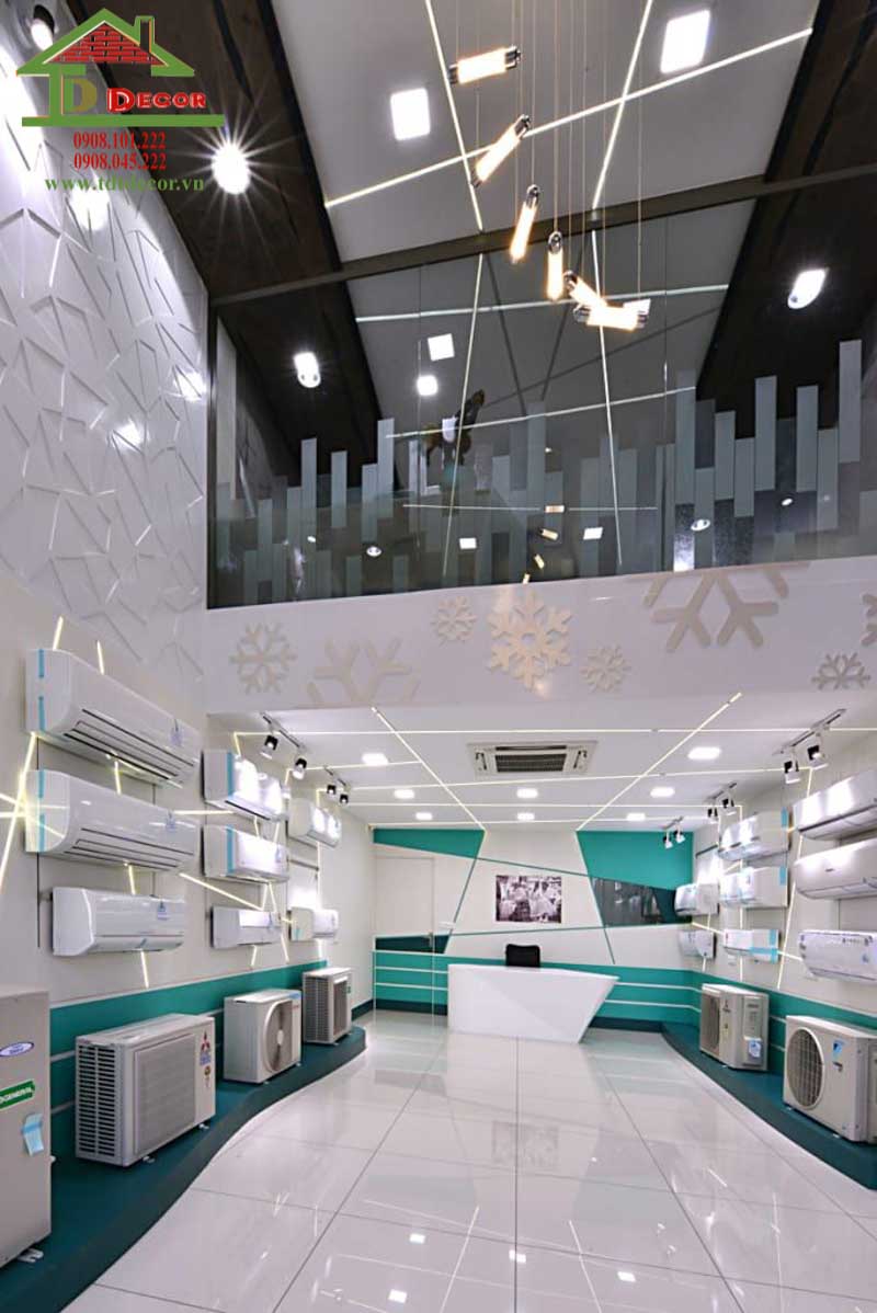 Thiết kế showroom điện nước kết hợp đồ gia dụng