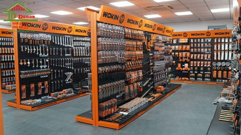 Thiết kế cửa hàng điện nước đơn giản