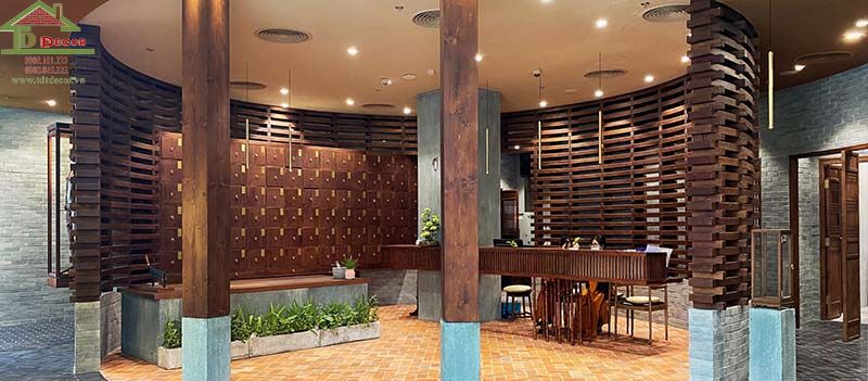 thiết kế phòng khám đông y