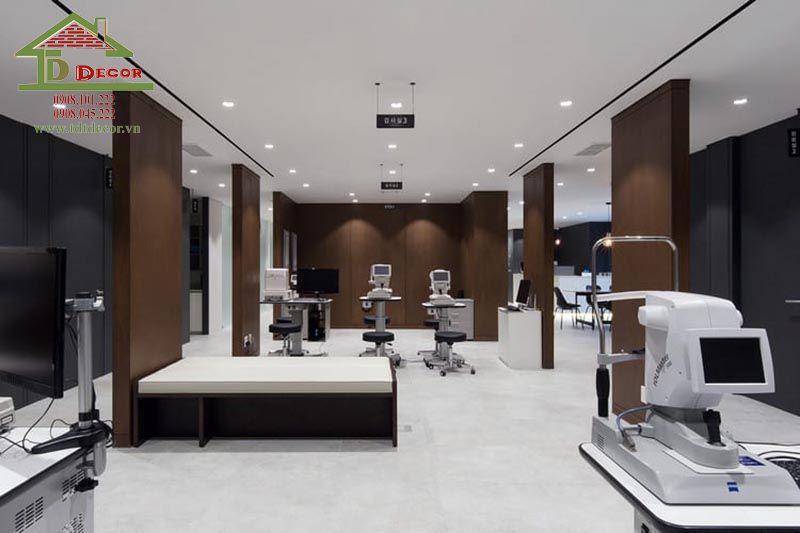 thiết kế phòng khám mắt