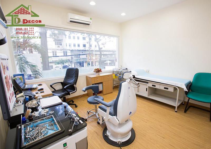 thiết kế phòng khám tai mũi họng