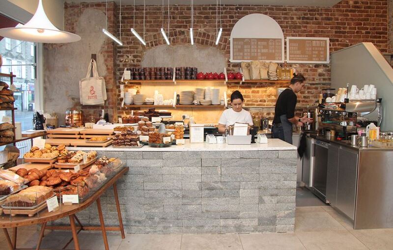 thiết kế quán cafe bánh ngọt
